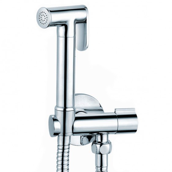 Avaflo Premier De Luxe Chrome Bidet Thermostatic Shower Kit