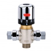 Avaflo Premier De Luxe Chrome Bidet Thermostatic Shower Kit