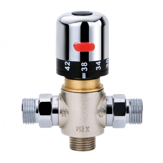 Avaflo Premier De Luxe Chrome Bidet Thermostatic Shower Kit